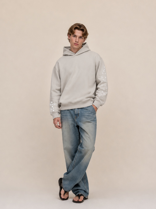 Statement Hoodie Grey